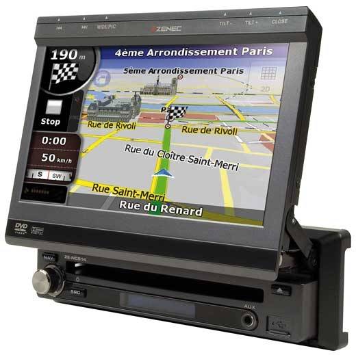 Dvd autórádió monitorral