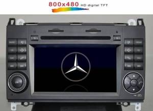 BSX -9998 autómultimédia egység MERCEDES B200 gyári kinézetű multimédiás autórádió