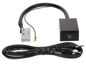  AUX-IN Adapter Audi / Seat / Skoda / VW 12 érintkezős csatlakozóval 311324-02 Autospecifikus AUX adapter és Bluetoot egység