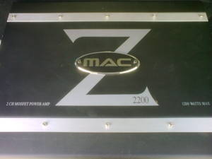 Mac Audio z 2200 2 csatornás autóhifi erősítő