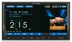 ALPINE IVA-W520R NAVI 2din Multimédiás készülék