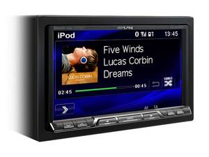 ALPINE IXA-W407BT 2din CD autórádió