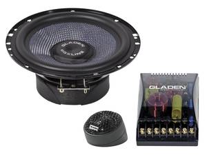 Gladen Audio SQX 165  16 cm-es elsőszett