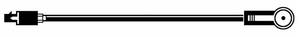 MECATRON Fakra ISO antenna adapter kábel 550094  