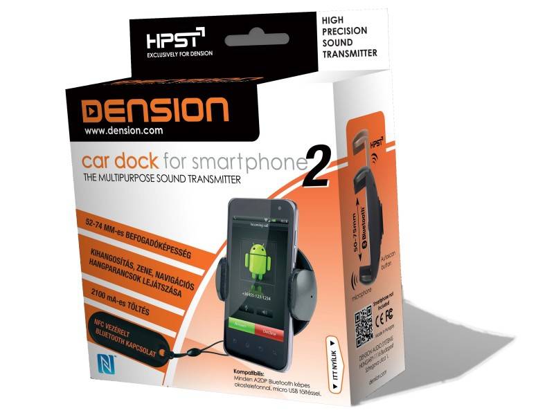 Dension Dension Car Dock for SmartPhone2 (NFC képes) - Univerzális  Tartozékok 0