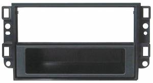 Phonocar 3/368  1/2 DIN Chevrolet autórádió keret, fekete Autospecifikus rádiókeret 2DIN