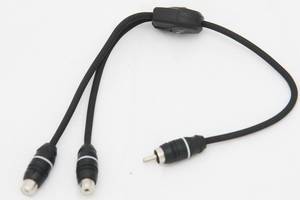 Connection FSF-030  RCA Y kábel autóhifi RCA kábel