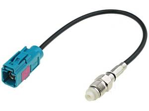Autohifi-City GPS adapter vezetékkel FME anya Fakra aljzat 0,15m GPS antenna és Navi Box