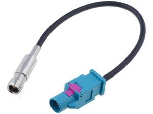 Autohifi-City GPS adapter Fakra dugó Wiclic aljzat 0,15m GPS antenna és Navi Box