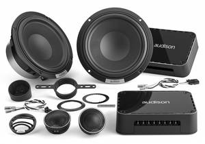 Audison AVK 6A P II - VOCE II Hi-Res MINŐSÍTÉSŰ AUDIOPHILE HANGSZÓRÓ SZETT PASSZÍV HANGVÁLTÓVAL 16 cm-es elsőszett