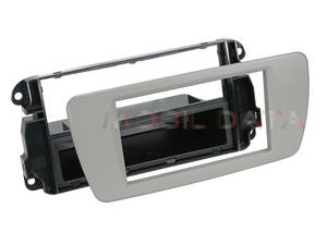  Seat Ibiza aut?r?di? be?p?t? keret 1 DIN fi?kkal gumi bor?t?ssal 291328-06-x Autospecifikus rádiókeret 1DIN
