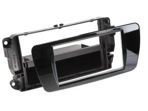  Seat Ibiza autórádió beépítő keret 1 DIN fiókkal 281328-06-5 Autospecifikus rádiókeret 1DIN