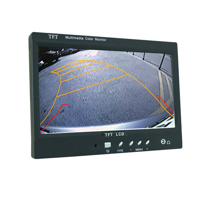 ABM univerz?lis 7'' TFT-LCD monitor (12/24V teheraut?khoz) Tolatóradarok és tolatókamerák 0