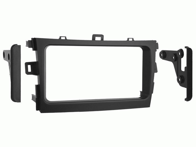 Toyota Corolla 2009-2013 dupla DIN aut?r?di? be?p?t? keret fekete CT23TY09 Dupla DIN rádió beszerel? keretek 0