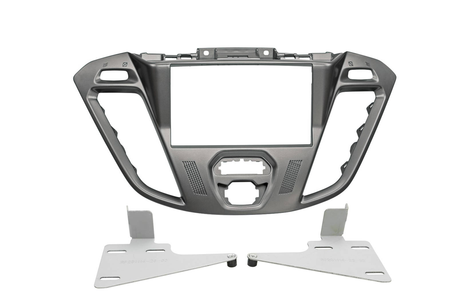 Ford Transit - Tourneo 2012.11-> dupla DIN aut?r?di? keret ph?nix silber 381114-26-1 Dupla DIN rádió beszerel? keretek 0