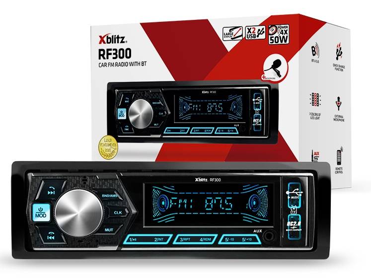 RF300 autórádió 0