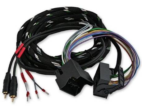 Gladen Quadlock PLUG & PLAY kábelköteg nagyjelszint bemenetű erősítőkhöz 2 csatornás 5 méter Z-PP-QL-2CH-5 PLUG & PLAY kábelek 0