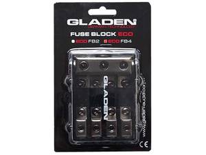  Gladen FB4 Mini ANL biztosíték tartó 4 biztosítékhoz autóhifi tápelosztó blokk