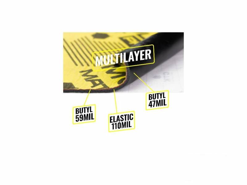 CTK MultiMat PRO 370x500x5,5 mm Szigetelő és Zajcsillapító anyag 0