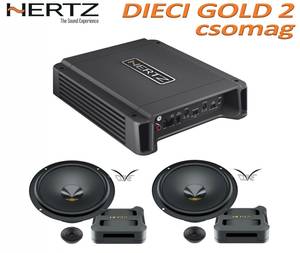 Hertz Dieci Gold 2 akciós autóhifi csomag