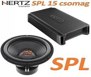 Hertz SPL 15  akciós autóhifi csomag