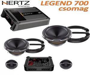 Hertz Legend 700 akciós autóhifi csomag
