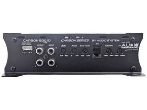 Audio System Carbon szériás 1 csatornás digitális mono autóhifi erősítő CARBON-500.1D Mono autóerősítő