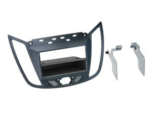  Ford C-Max 2010.12-t?l, Kuga 2013.03-t?l 2 DIN aut?r?di? keret fi?kkal s?t?tsz?rke 281114-22-2 Dupla DIN rádió beszerel? keretek