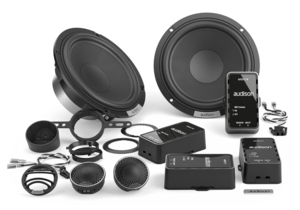Audison AVK 6 S II VOCE II Hi-Res minősítésű audiophile hangszórószett csökkentett beépítési mélységgel 16 cm-es elsőszett 2