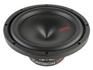  Audio System CARBON 10 250mm-es aut?hifi m?lynyom? 25 cm-es autóhifi mélysugárzó
