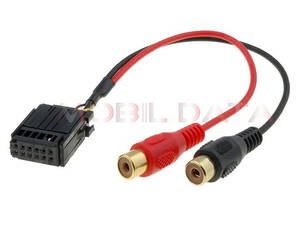  AUX-IN k?bel Ford aut?khoz RCA aljzattal Autospecifikus AUX adapter és Bluetoot egység