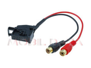  AUX-In adapter k?bel Seat, Skoda, VW Navig?ci?hoz Autospecifikus AUX adapter és Bluetoot egység