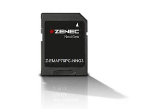 Zenec Z-EMAP76PC-NNG3 - Z-x76 Prime 64 GB SD-Karte EU-Karte für PKW 