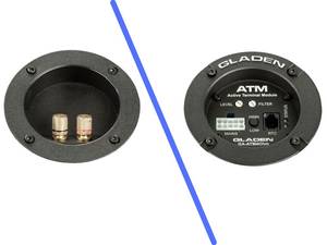 Gladen Audio Mélynyomó dobozba építhető erősítő modulok Gladen ATM 2 Mono autóerősítő 4