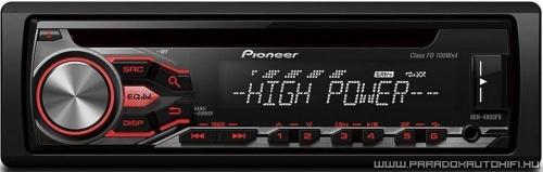 Pioneer DEH-4800FD autórádió 0